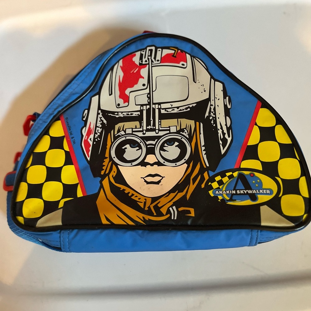 Star Wars Blue and Yellow Anakin Skywalker Lunch Bag